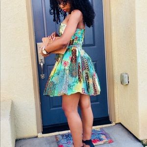 Strapless Mini Dress